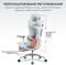 Фото - Крісло офісне Sihoo Doro C300L Mesh White with footrest (Doro-C300L-A3-102-JT) | click.ua