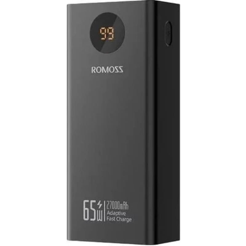 Универсальная мобильная батарея Romoss PEA27S Pro 27000mAh 65W Black (PEA27-282-2111H)