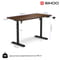 Фото - Комп`ютерний стіл Sihoo D05 Walnut/Black (D05-104/D05-107) | click.ua