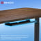 Фото - Комп`ютерний стіл Sihoo D05 Walnut/Black (D05-104/D05-107) | click.ua