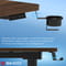 Фото - Комп`ютерний стіл Sihoo D05 Walnut/Black (D05-104/D05-107) | click.ua
