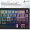 Фото - Клавіатура Ajazz AK650 Day Dream Switch Gradient Black USB-C (AK650-DD-BG) | click.ua
