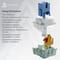 Фото - Клавіатура Ajazz AK870 V2 Flying Fish Switch White USB-C (AK870-V2-FF-BWB) | click.ua