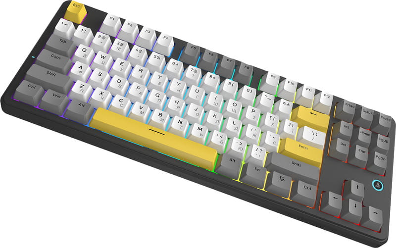 Клавиатура Ajazz AK870 V2 Flying Fish Switch Black USB-C (AK870-V2-FF-BGY)