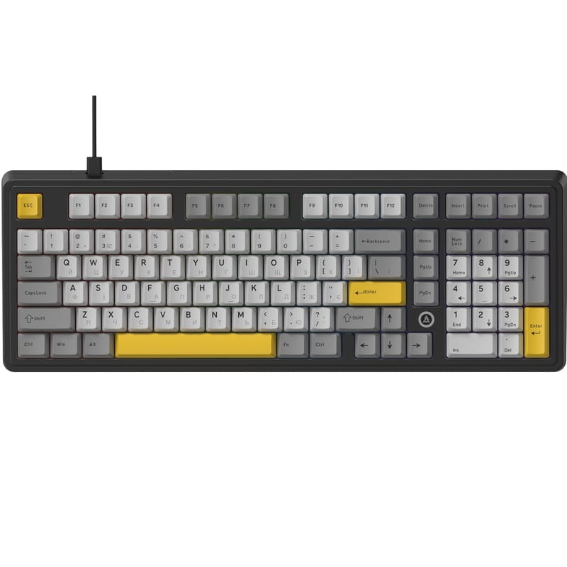 Клавіатура AjazzAK980 Magnetic Switch Black USB-C (AK980-MAX-M-BGY)