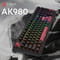 Фото - Клавіатура Ajazz AK980 Red Switch Black USB-C (AK980-R-BR) | click.ua