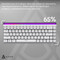 Фото - Клавиатура Ajazz NK68 Red Switch White USB-C (NK68-R-W) | click.ua