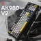 Фото - Клавіатура бездротова Ajazz AK980 V2 Gift Switch V2 Black (AK980-V2-G-BGY) | click.ua