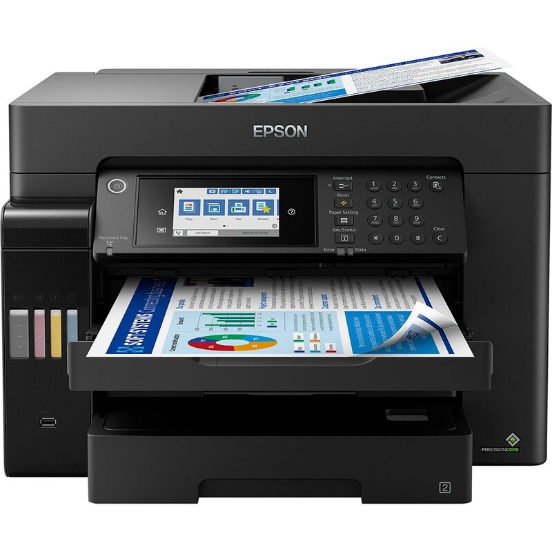 Багатофункційний пристрій А3 кол. Epson L15160 Фабрика друку з WI-FI (C11CH71404)