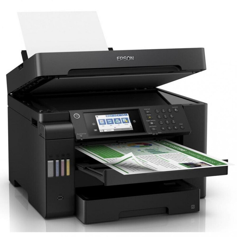 Багатофункціональний пристрій А3+ кол. Epson L15150 Фабрика друку з Wi-Fi (C11CH72404)