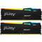 Фото - Модуль памяти DDR5 2x8GB/5600 Kingston Fury Beast RGB Black (KF556C40BBAK2-16) | click.ua