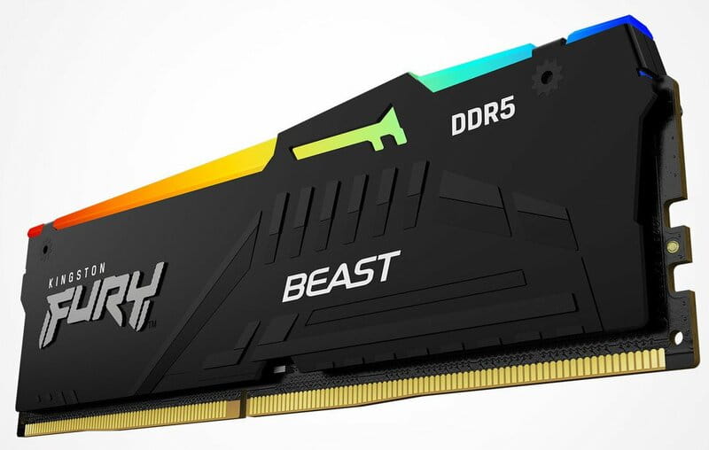 Модуль пам`ятi DDR5 16GB/6400 Kingston Fury Beast RGB Expo (KF564C32BBEA-16)