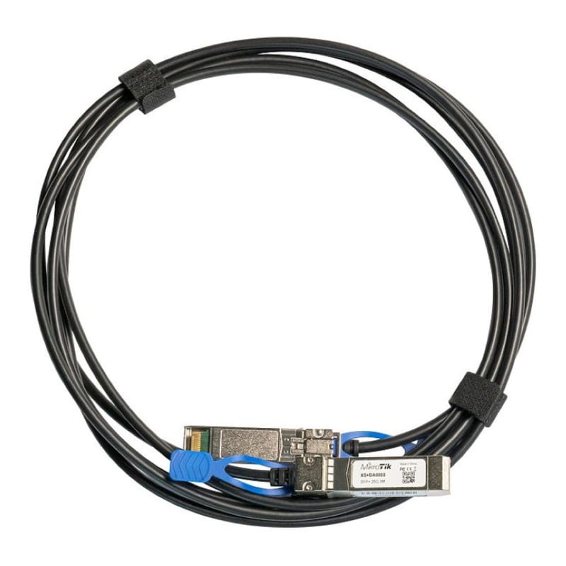 Кабель MikroTik XS+DA0003 (SFP, SFP+, SFP28, 3m, direct attach)
