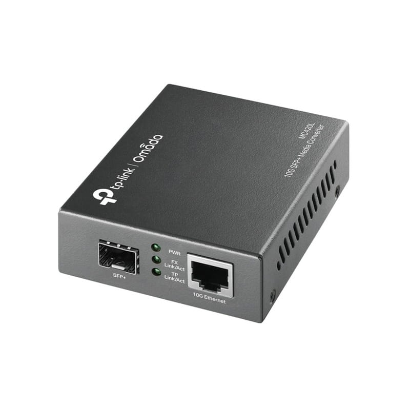 Медиаконвертер TP-Link MC220L  (MM до 0,55 км, SM до 10км)