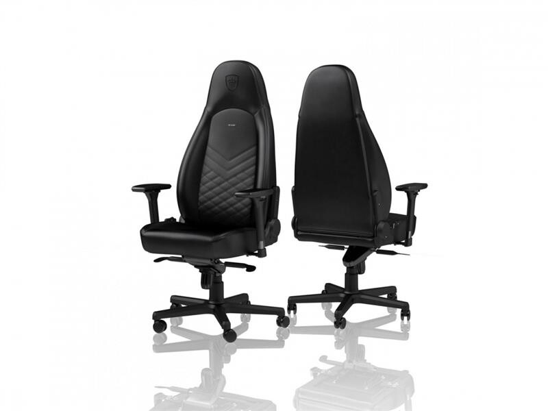 Крісло для геймерів Noblechairs ICON Gaming Black Edition (NBL-ICN-PU-BED)