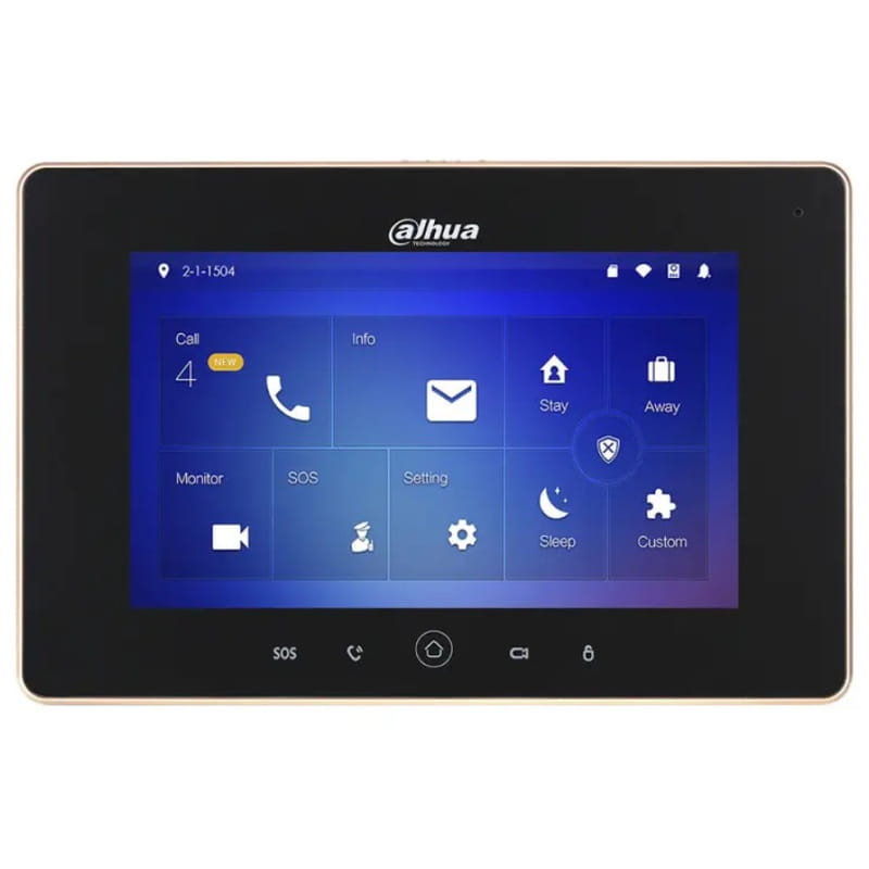 IP-видеодомофон Dahua DHI-VTH5221D-S2 Black