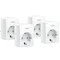Фото - Інтелектуальна розетка TP-Link Tapo P100-4-pack | click.ua