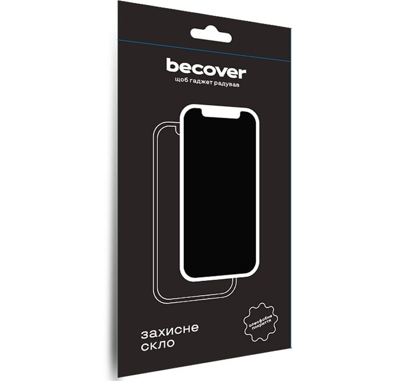 Защитное стекло BeCover для Apple iPhone 15 Pro Black (710593)
