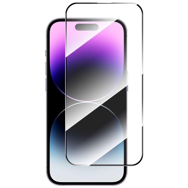 Защитное стекло BeCover для Apple iPhone 15 Pro Black (710593)