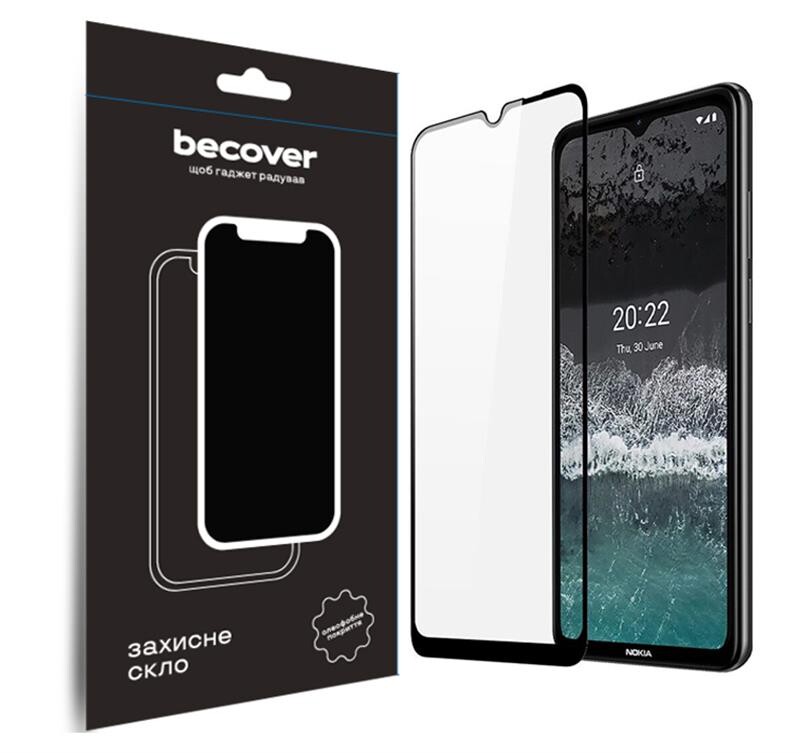 Защитное стекло BeCover для Nokia C21 Black (709741)