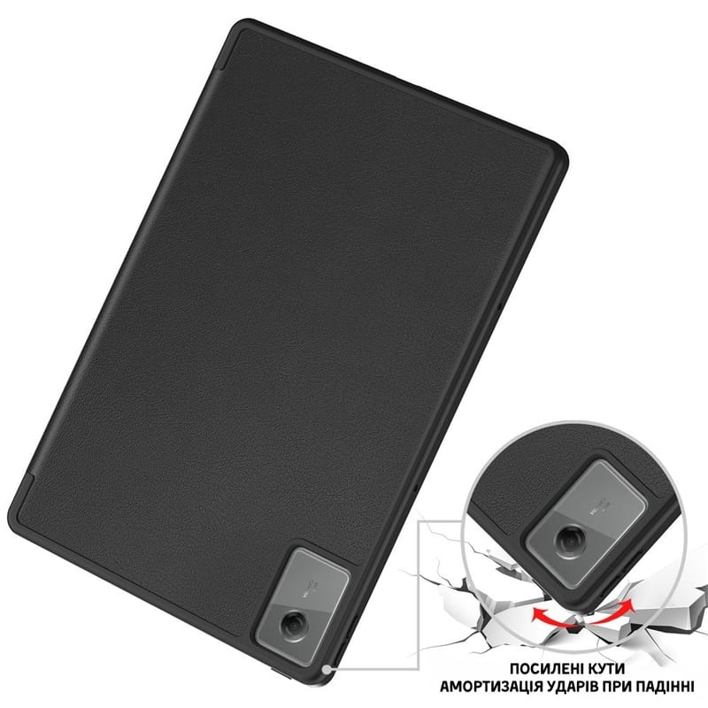 Чeхол-книжка BeCover Flexible TPU Mate с креплением для стилуса для Lenovo Idea Tab/K11 (2nd Gen) TB336/Xiaoxin Pad (2025) 11" Black (714893)
