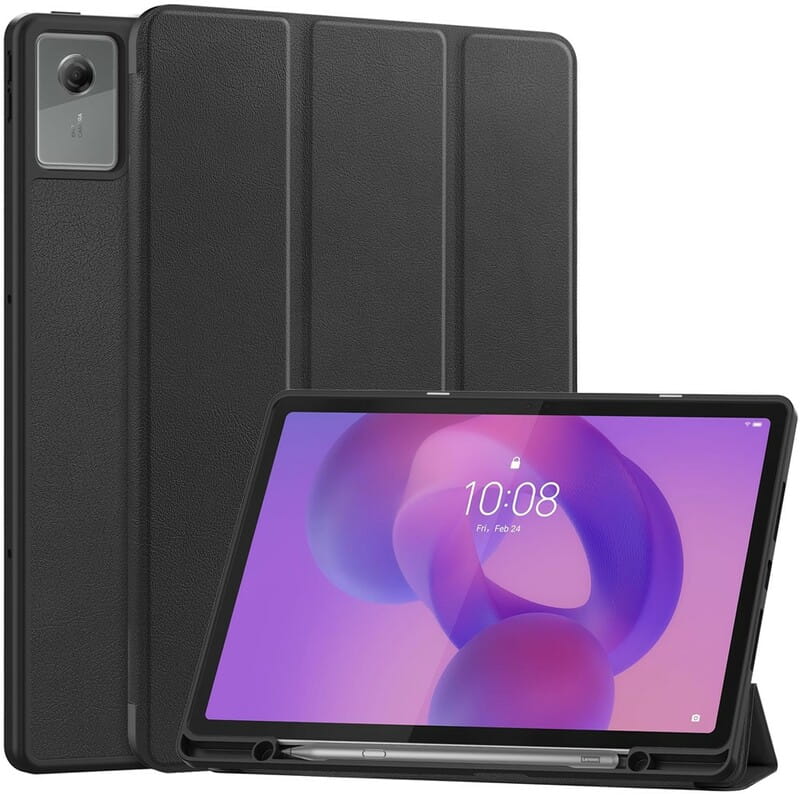 Чeхол-книжка BeCover Flexible TPU Mate с креплением для стилуса для Lenovo Idea Tab/K11 (2nd Gen) TB336/Xiaoxin Pad (2025) 11" Black (714893)
