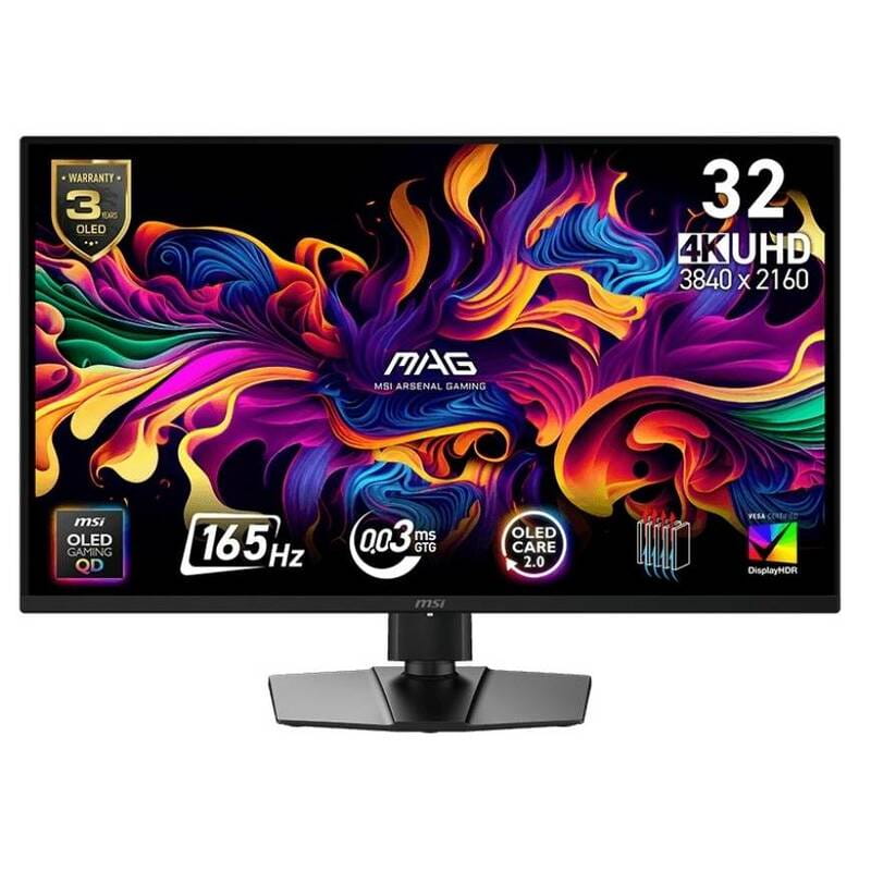 Монитор MSI 31.5" MAG 322UP QD-OLED E16 Black 165Hz
