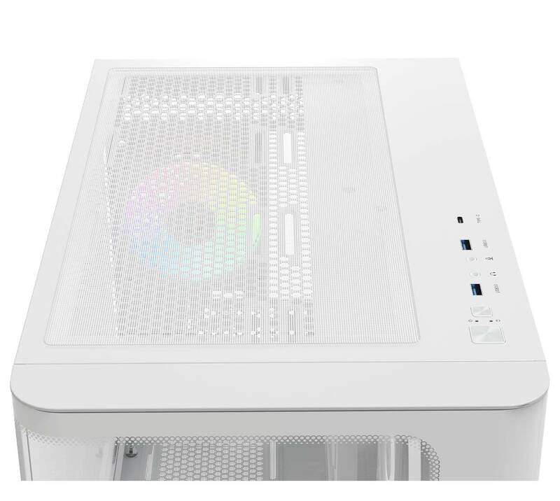 Корпус Ocypus Iota C50 Curve ARGB White (IOTA-C50-WHD300CD-GL)