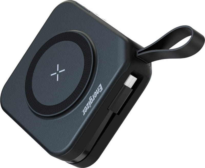 Универсальная мобильная батарея Energizer Magnetic Wireless QM10001AC 10000mAh 20W Black