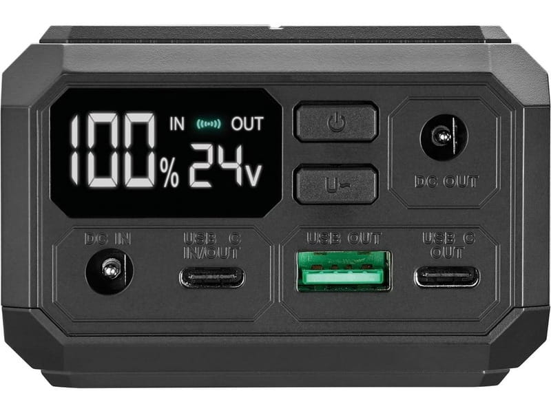 Універсальна мобільна батарея Sandberg Laptop 27000mAh PD 100W Black (421-13)