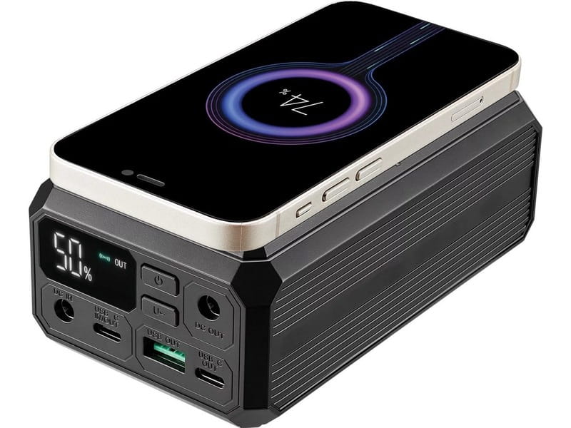 Універсальна мобільна батарея Sandberg Laptop 27000mAh PD 100W Black (421-13)