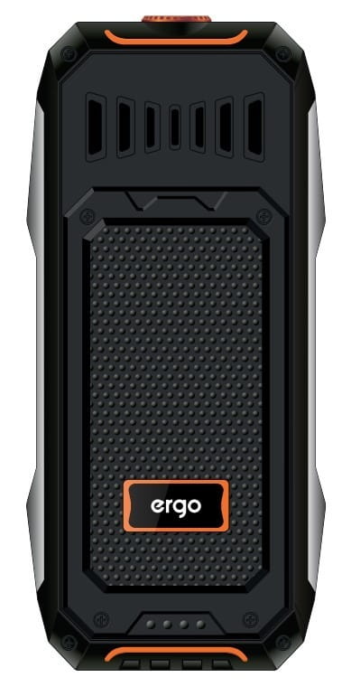 Мобiльний телефон Ergo E182 Dual Sim Black Orange