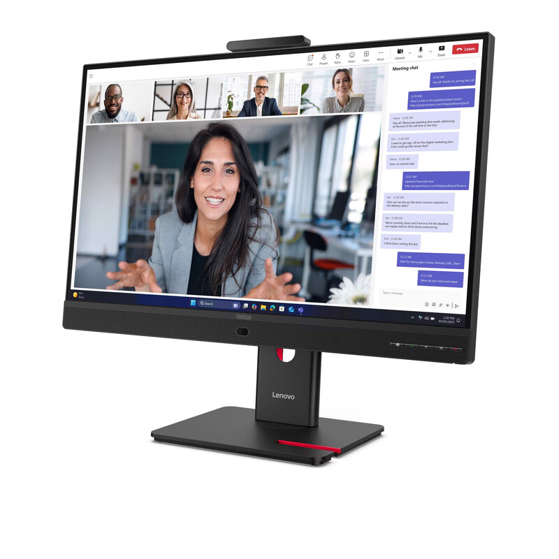Монiтор Lenovo 27" ThinkVision T27QD-4v (64B8UAT1UA) IPS Black 120Hz
