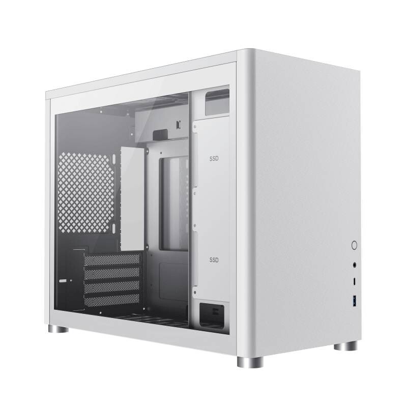 Корпус GameMax Spark Full White