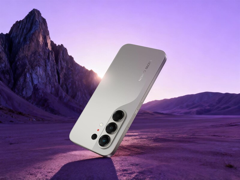 Смартфон Tecno Camon 50 (CN5) 8/256GB Nebula Titanium (4894947116179)