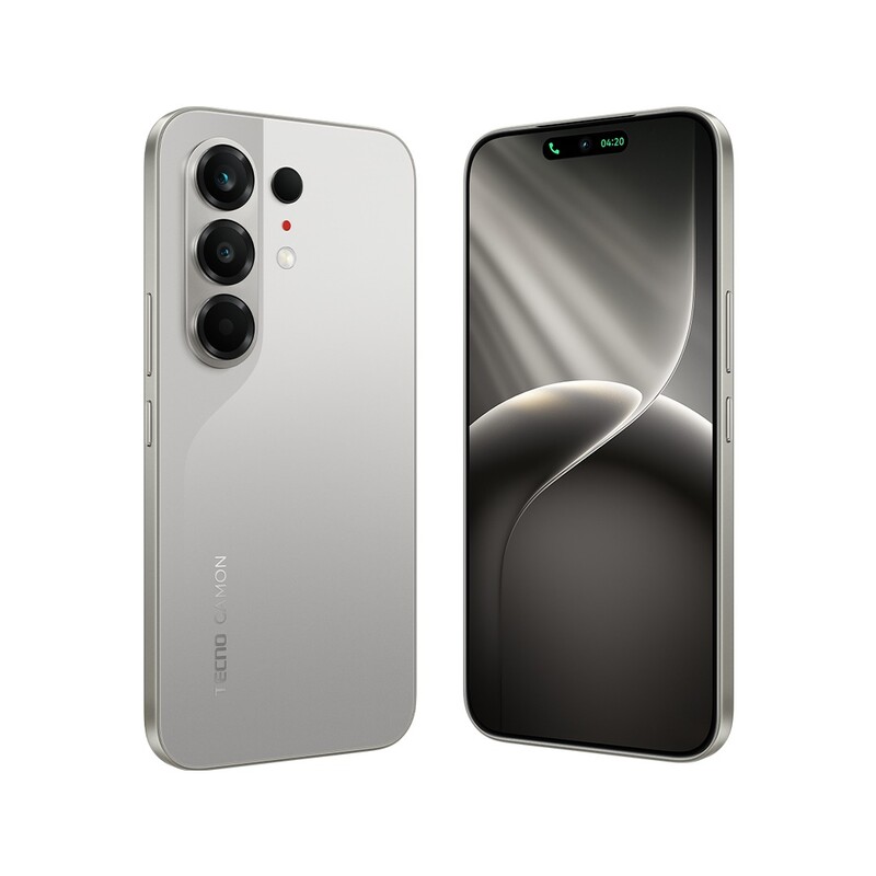 Смартфон Tecno Camon 50 (CN5) 8/256GB Nebula Titanium (4894947116179)