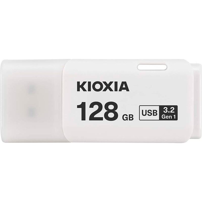 Флеш-накопитель USB3.2 128GB Kioxia TransMemory U301 White (LU301W128GG4)