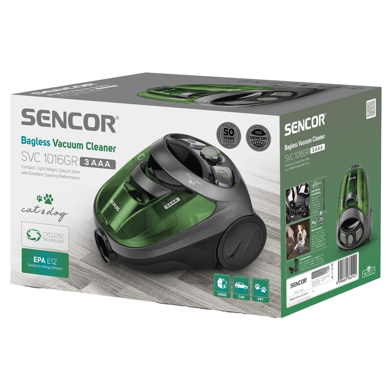 Пилосос Sencor SVC 1016GR