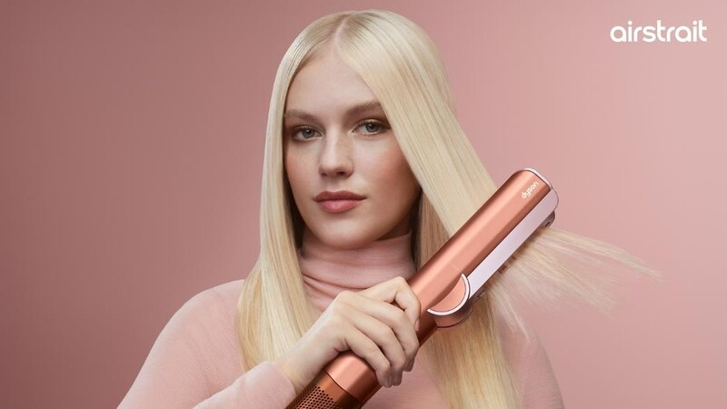 Випрямляч для волосся Dyson Airstrait HT01 Amber Silk (143343-01)