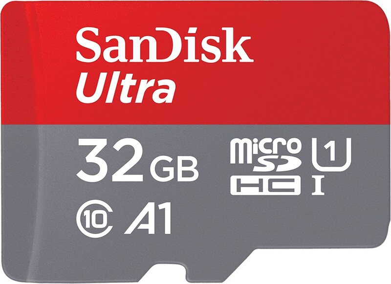 Карта пам`ятi MicroSDHC 32GB UHS-I Class 10 R120/W120MB/s SanDisk Ultra V10 U1 + SD Adapter (SDSQUA4-032G-GN6MA)