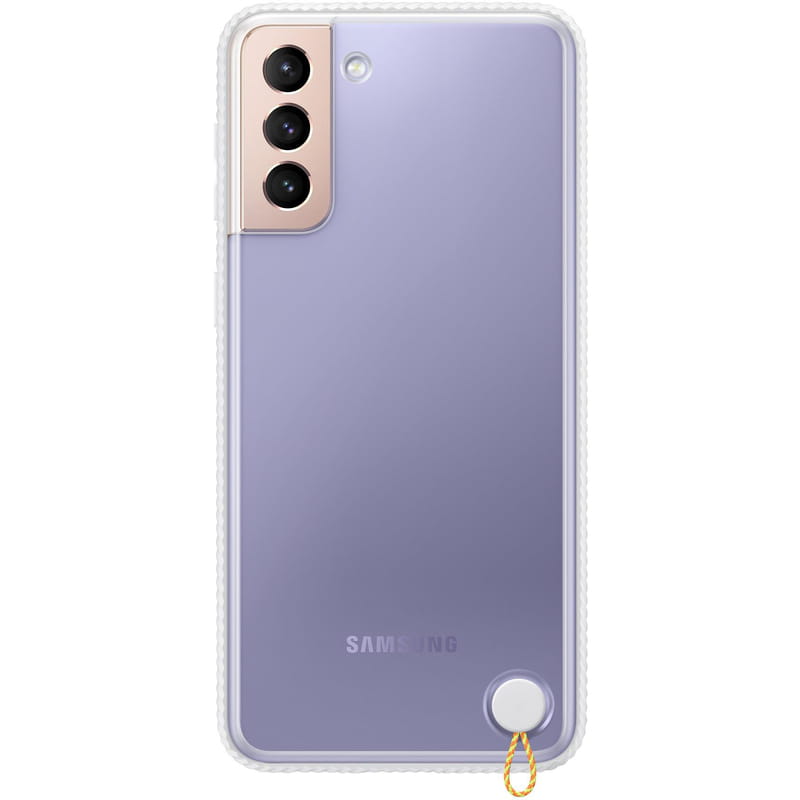 Чохол-накладка Samsung Clear Protective Cover для Samsung Galaxy S21+ SM-G996 White (EF-GG996CWEGRU)