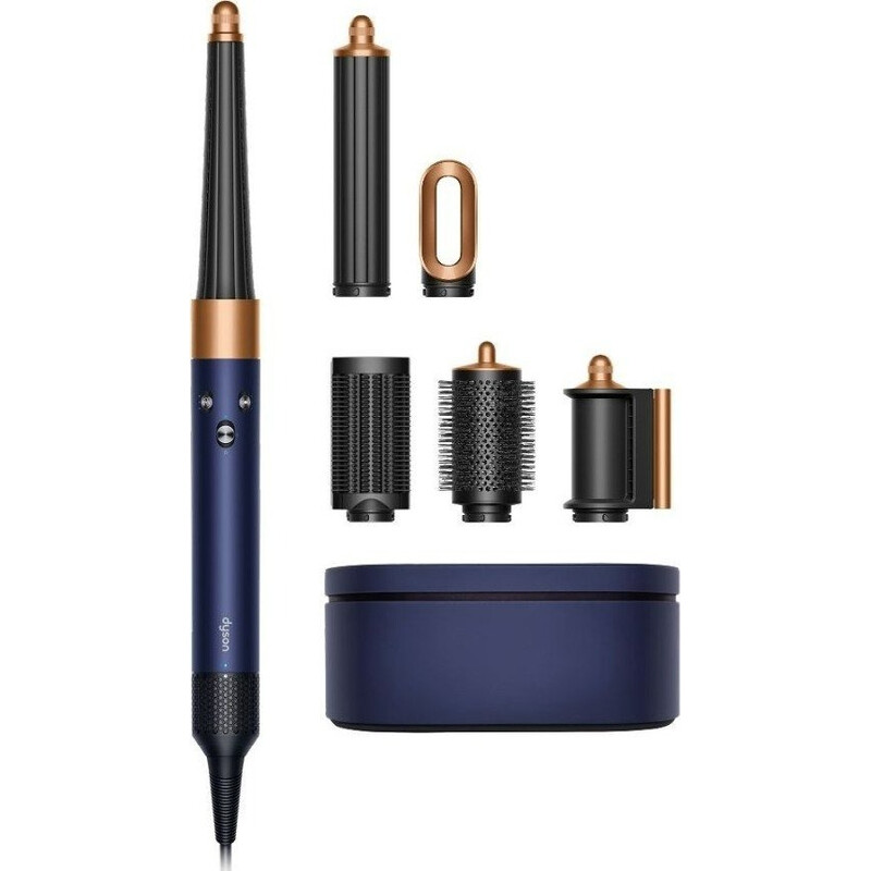 Стайлер Dyson HS08 Airwrap ID Straight+Wavy Prussian Blue/Rich Copper (107163-01)