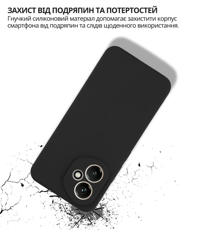 Чeхол-накладка BeCover для Honor 400 Black (714944)