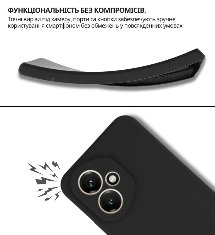 Чeхол-накладка BeCover для Honor 400 Black (714944)