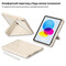 Фото - Чохол-книжка BeCover Rugged Origami Transparent з кріпленням Apple Pencil для Apple iPad 10.9" (2022/2024)/iPad (А16) 2025 11" Beige (714970) | click.ua
