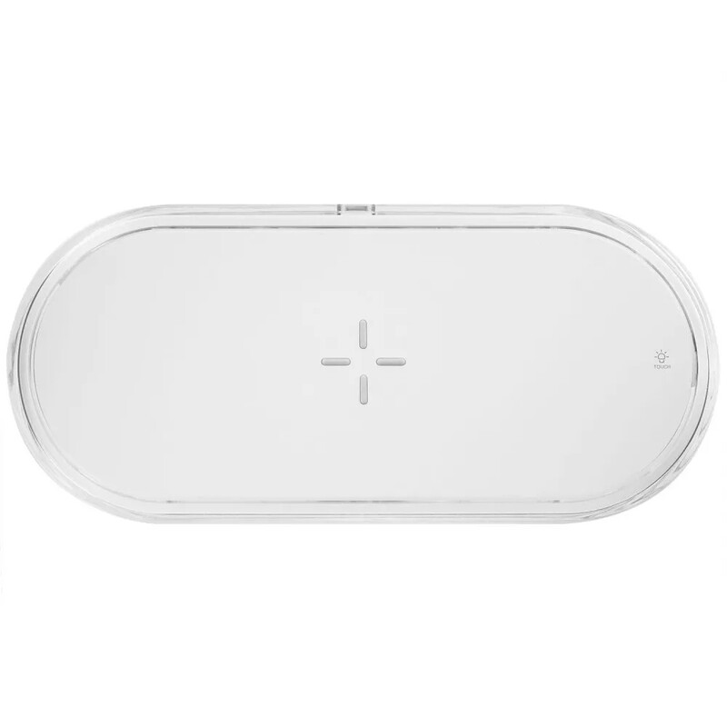 Ночник с беспроводной зарядкой Proove Glow White (PLPG00102002)