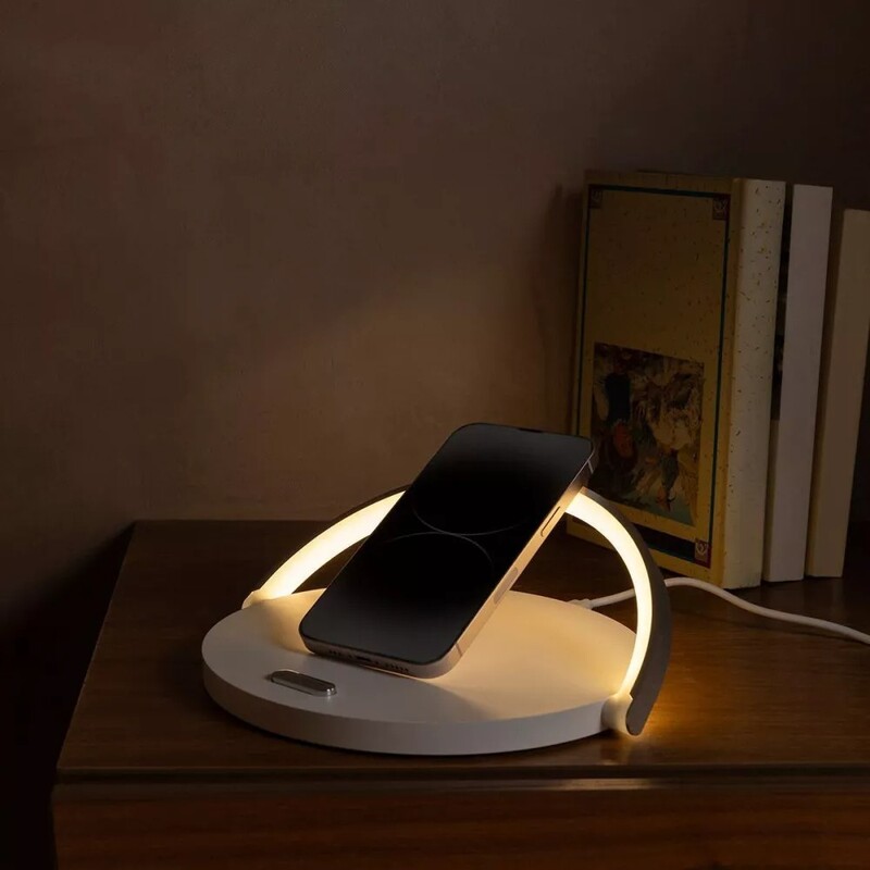 Нічник із бездротовою зарядкою Proove Light Bridge White (PLLB05102002)