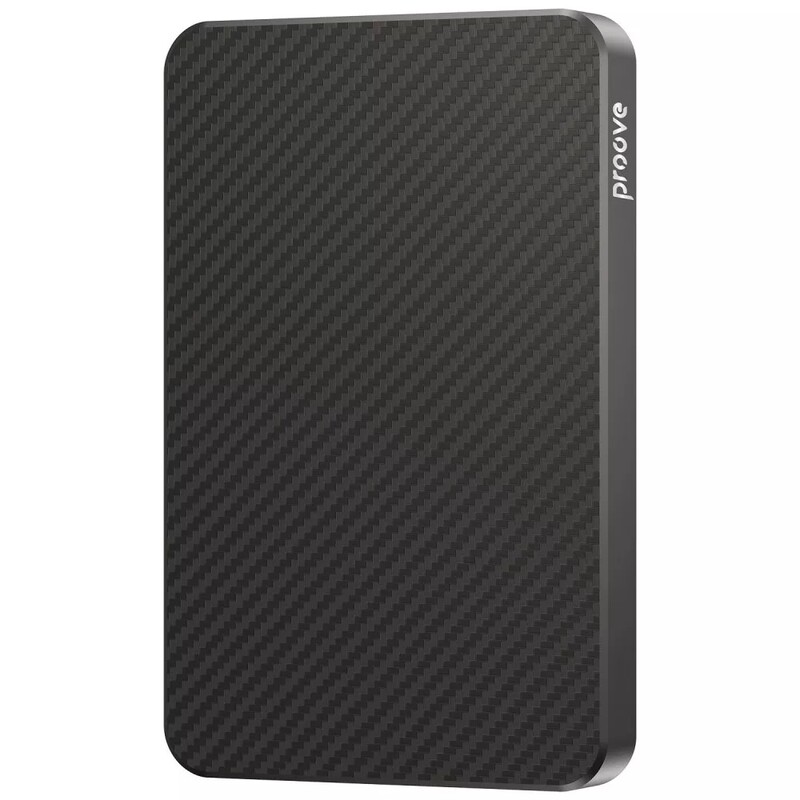 Універсальна мобільна батарея Proove Carbon Slim 20W 5000mAh Black (PBCS20010001)