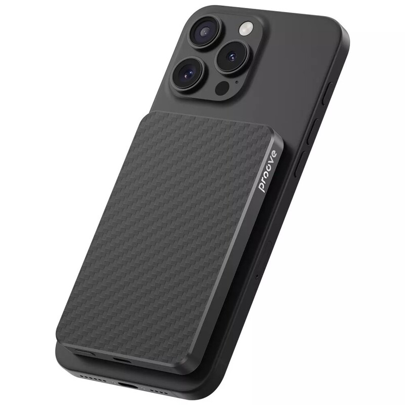 Універсальна мобільна батарея Proove Carbon Slim 20W 5000mAh Black (PBCS20010001)