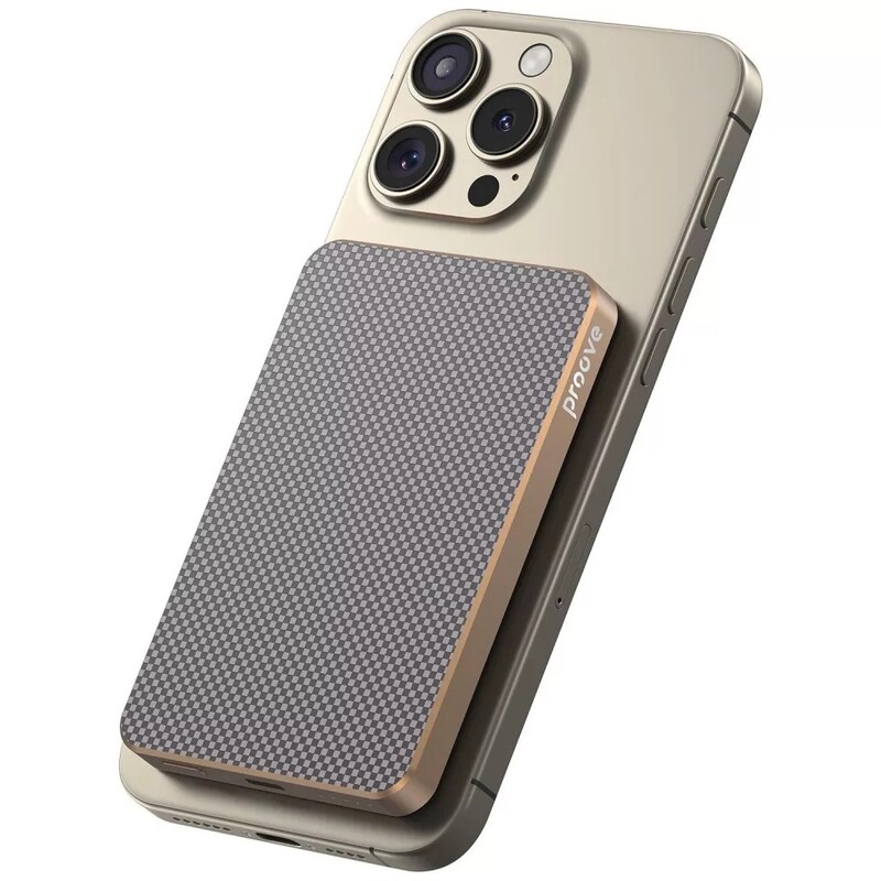Універсальна мобільна батарея Proove Carbon Slim 20W 5000mAh Sunflare (PBCS20010050)